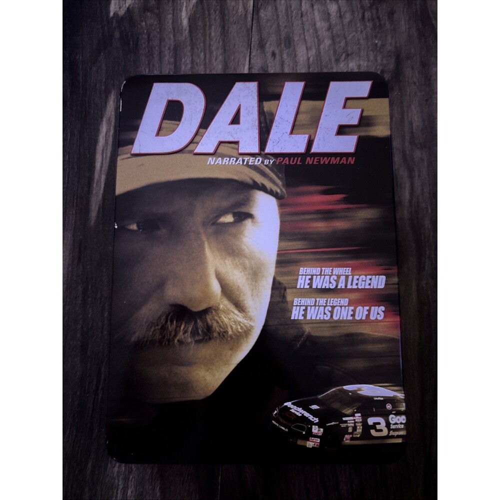 Dale Earnhardt Sr The Movie NASCAR 6 Disc DVD Set Collectible Tin